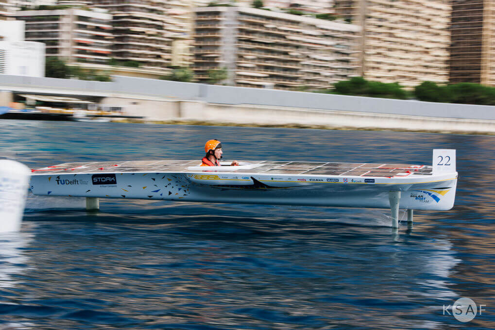 Ridderflex Golden Partner solar boat team (TU Delft)