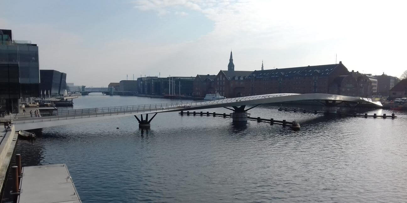 Ridderflex parts in Vester Voldgade bridge in Copenhagen Ridderflex parts in Vester Voldgade bridge in Copenhagen