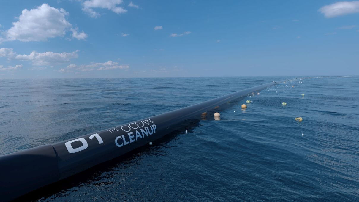 Ridderflex contributes to The Ocean Cleanup Ridderflex contributes to The Ocean Cleanup