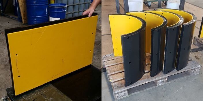 Cross-overs: pipe and cable guidance Cross-overs: pipe and cable guidance