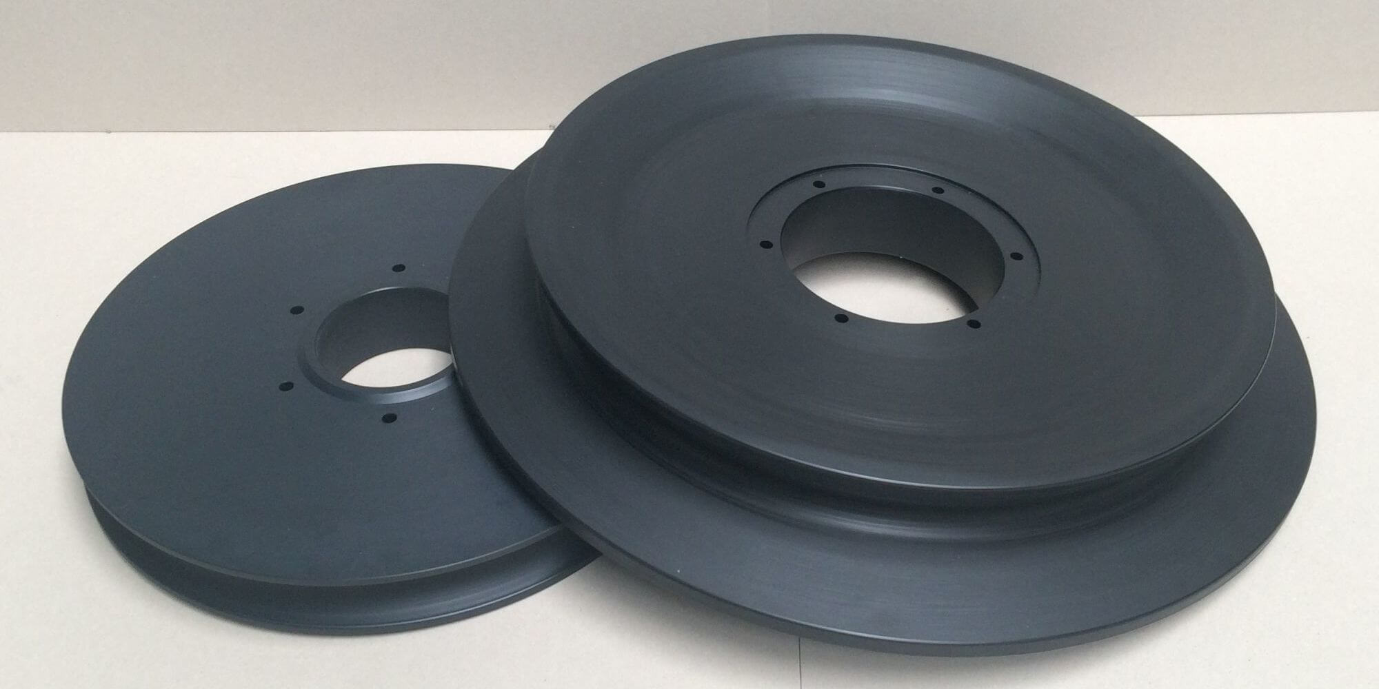 Cast polyamide (PA6G) sheave wheel Cast polyamide (PA6G) sheave wheel